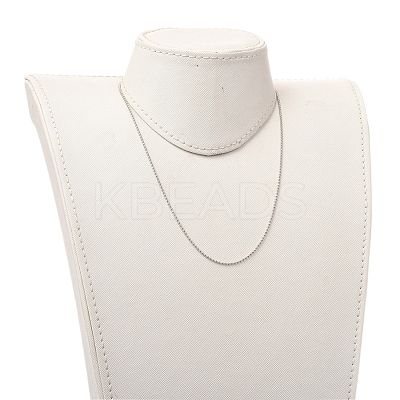Brass Ball Chain Necklaces NJEW-JN02912-02-1