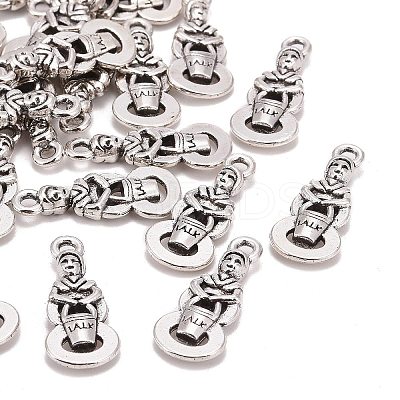 Tibetan Style Alloy Pendants LS-TIBEP-GC147-AS-NR-1