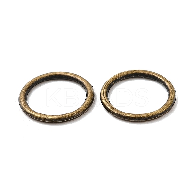 Alloy Soldered Closed Jump Rings LS-KK-WH0052-05D-AB-1