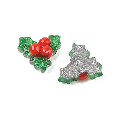 Christmas Series Cute Transparent Resin Decoden Cabochons RESI-S03-03H-1