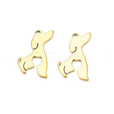 Ion Plating(IP) 201 Stainless Steel Pendants STAS-T063-178G-1