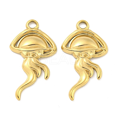 Ion Plating(IP) 304 Stainless Steel Pendant Rhinestone Settings STAS-K253-10G-1