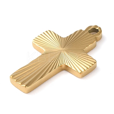 Ion Plating(IP) 304 Stainless Steel Pendants STAS-D025-02G-02-1