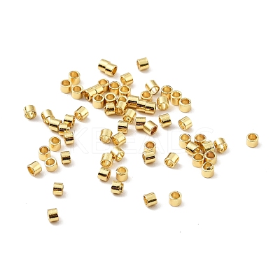 Rack Plating Spacer Beads KK-B058-01G-1