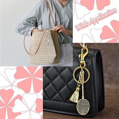 3Pcs 3 Colors Alloy Keychian KEYC-CJ0001-12-1