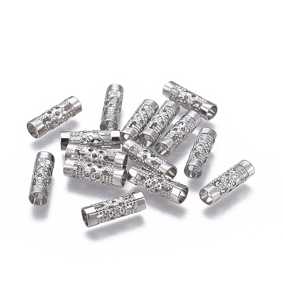 Tarnish Resistant 304 Stainless Steel Tube Beads LS-X-STAS-P236-17P-1