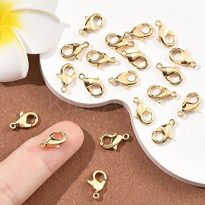 SHEGRACE Brass Lobster Claw Clasps XGR0010G-04G-1