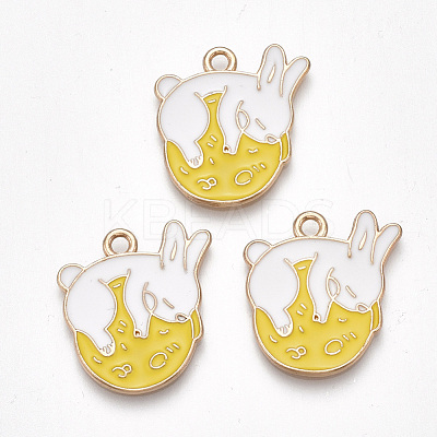 Alloy Pendants X-ENAM-S115-092-1