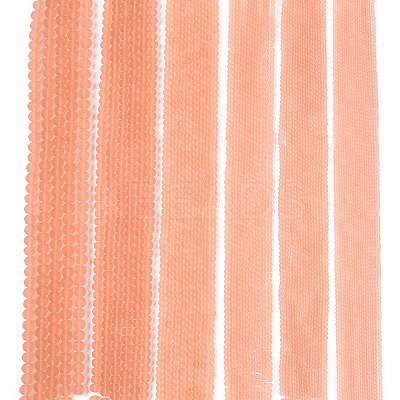 Transparent Glass Beads Strands X-EGLA-A044-T8mm-MD21-1