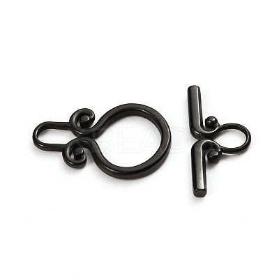 304 Stainless Steel Toggle Clasps Ion Plating(IP) X-STAS-D142-03A-B-1