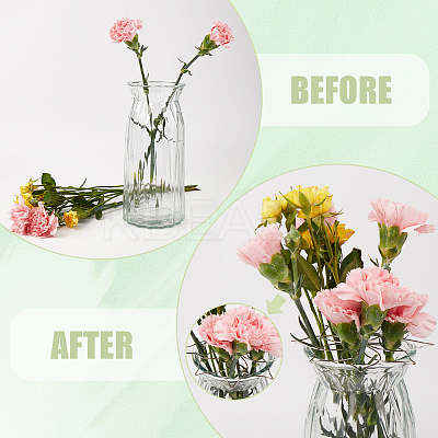 3Pcs 3 Style 201 Stainless Steel Flower Arrangement Insert Lids FIND-GF0006-39-1