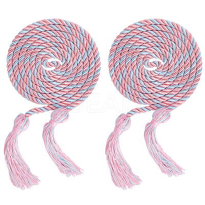 Polyester Double-end Tassels Graduation Honor Rope FIND-WH20005-32A-1
