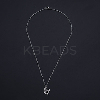 Non-Tarnish 201 Stainless Steel Pendant Necklaces LS-NJEW-S105-JN557-40-1-1
