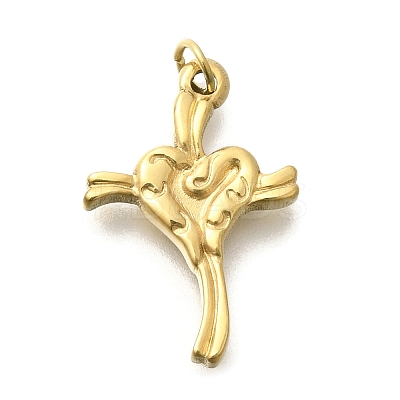 Ion Plating(IP) 304 Stainless Steel Pendants STAS-K263-56G-02-1