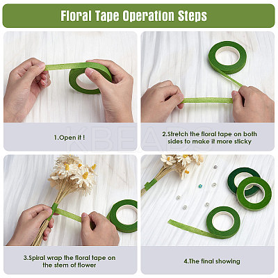DIY Decorative Artificial Flower Making Kit DIY-SZ0008-63-1