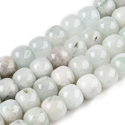 Dyed Natural White Jade Beads Strands G-T138-S20-1