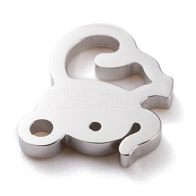 Non-Tarnish 304 Stainless Steel Charms STAS-Y002-12P-1