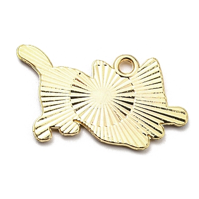 Printed Alloy Pendants ENAM-L042-02G-05-1