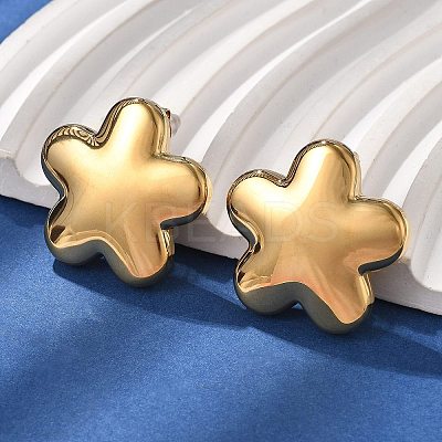 304 Stainless Steel Stud Earrings EJEW-V016-08G-1