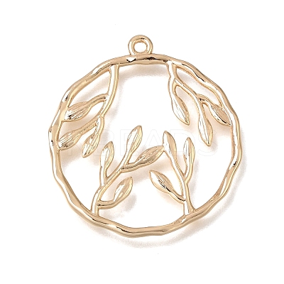 Brass Pendants KK-H293-06B-G-1