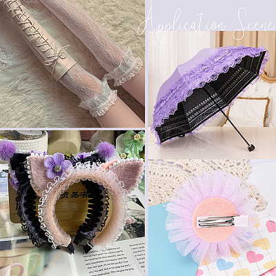 Organza Lace Trim ORIB-S047-12C-1