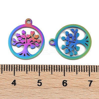 304 Stainless Steel Pendants STAS-R135-18P-1
