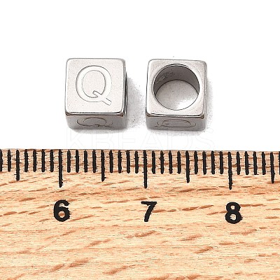 304 Stainless Steel European Beads STAS-D382-02Q-P-1