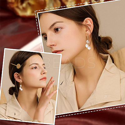 42Pcs 3 Styles Natural Cultured Freshwater Pearl Pendants FIND-BC0002-78-1