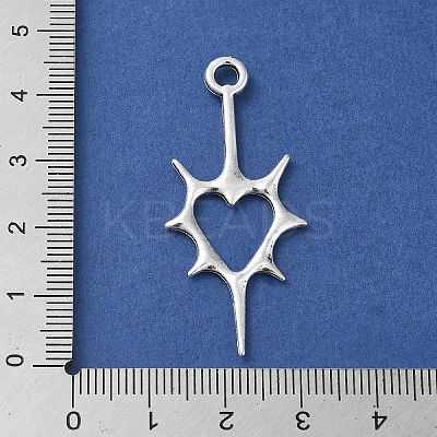 Tibetan Style Alloy Pendants PALLOY-O002-06B-AS-1