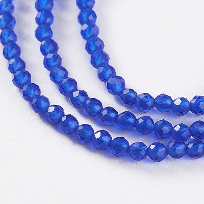 Glass Beads Strands EGLA-E057-02B-06-1