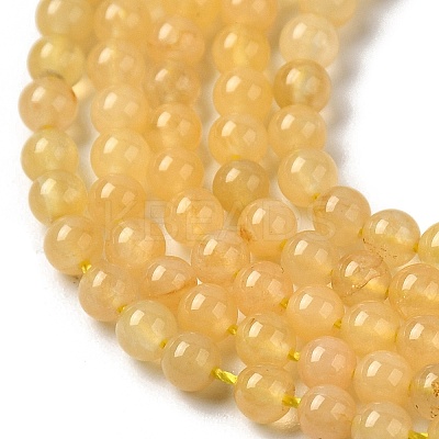 Natural Topaz Jade Beads Strands LS-G-Z116-A11-3mm-1