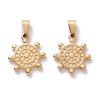 304 Stainless Steel Pendants STAS-J036-074G-1