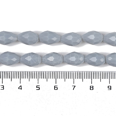 Opaque Solid Color Beads Strands EGLA-N013-P8mm-D05-1