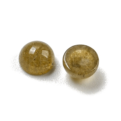 Natural White Jade Dyed Cabochons G-H309-03-17-1