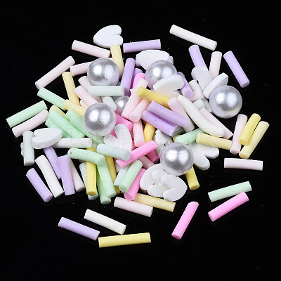 Handmade Polymer Clay Cabochons X-CLAY-N006-82A-1