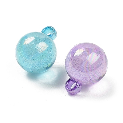 Transparent Acrylic Pendants OACR-I019-01-1