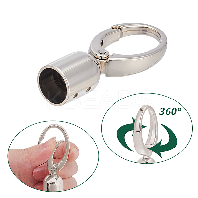 8Pcs Zinc Alloy Cord Ends FIND-AR0006-64S-1