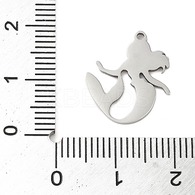 Non-Tarnish 5Pcs 201 Stainless Steel Pendants STAS-B064-19P-1