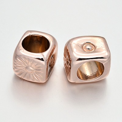 Cadmium Free & Nickel Free & Lead Free Alloy Beads PALLOY-E391-08RG-NR-1