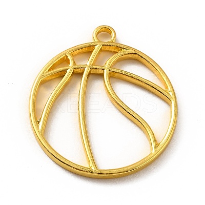 Alloy Open Back Bezel Pendants FIND-B006-04G-1