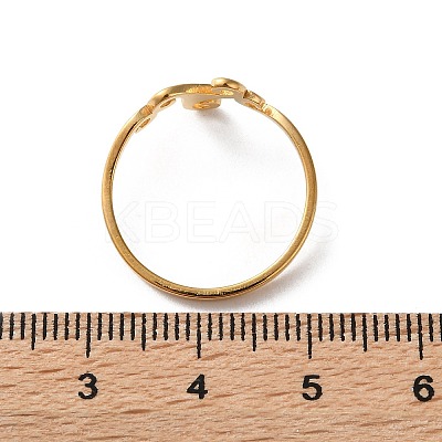 304 Stainless Steel Finger Rings for Women LS-RJEW-L129-01G-1