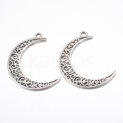 Tibetan Style Alloy Pendants LS-TIBE-S299-029AS-RS-1