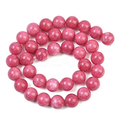 Dyed Natural White Jade Beads Strands GG-CBAD029-A10-10mm-1