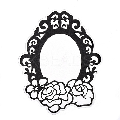 10Pcs 10 Styles Vintage Lace Waterproof PET Stickers Sets LS-DIY-M066-05B-1