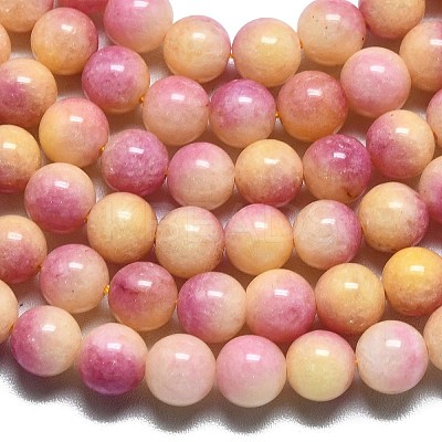 Natural Malaysia Jade Beads Strands G-L645-A01-8mm-32-1