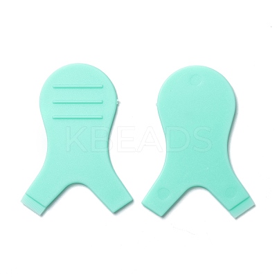 60 Pcs 6 Colors Silicone Y Shape Eyelash Brush MRMJ-OC0002-49-1