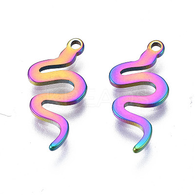 Ion Plating(IP) 201 Stainless Steel Charms LS-STAS-S119-138-1