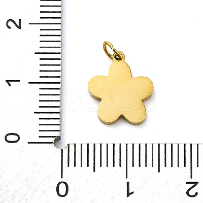 304 Stainless Steel Enamel Charms STAS-E550-71G-04-1