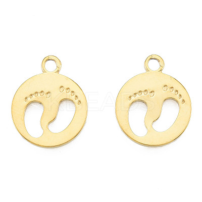 Ion Plating(IP) 201 Stainless Steel Pendants STAS-N098-229LG-1