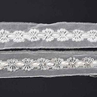 Lace Organza Trimming DIY-XCP0002-48-1